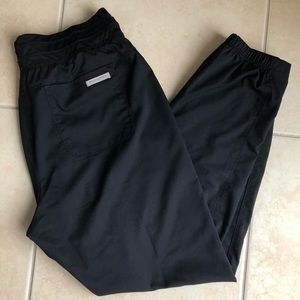 Black Cherokee Revolution Women's Jogger Elastic Scrub Pants